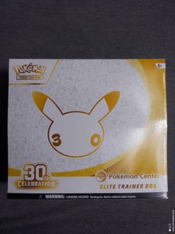 Pokemon 30th anniversary Pokemon center ETB