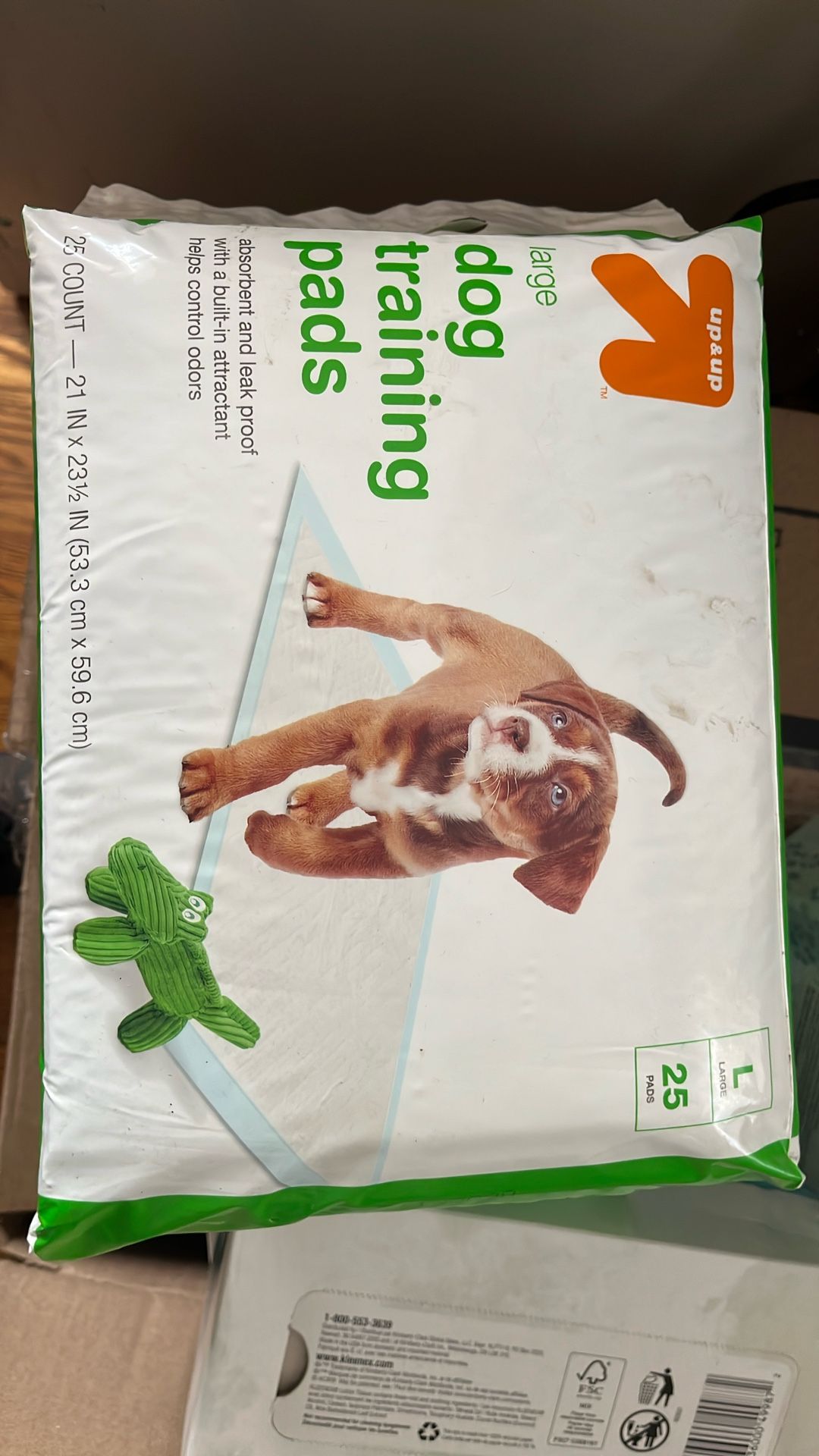 Dog pee pads