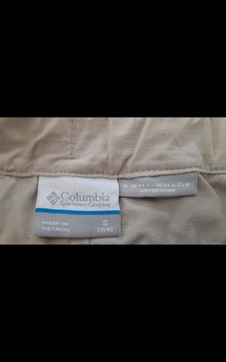 Boy size 7/8 NEW Columbia Umni-Shade UVA/UVB Protect Wicking Convertible Pants / Shorts 