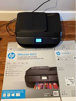 HP OfficeJet 4655 All-in-One Wireless Color Inkjet Printer