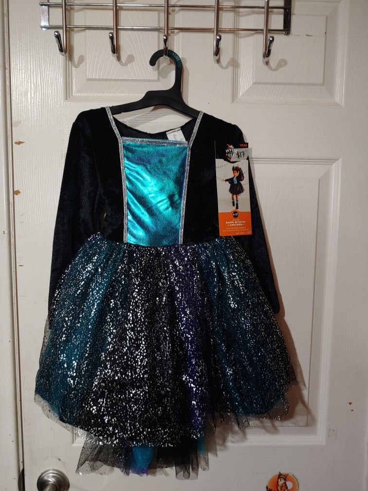 Unicorn Dress Size (4T-5T) $17