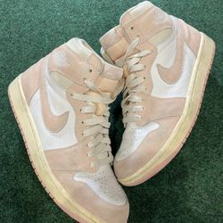 Jordan 1 High Retro Washed Pink 8.5w 7m