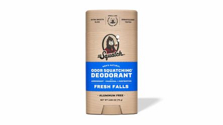 NEW- Dr. Squatch Natural Men’s Deodorant – Aluminum Free 72-Hour Odor Protection – Fresh Falls