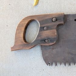 Vintage Giant Saw