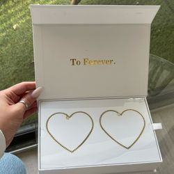 Fabulove To Forever Heart Bracelets, 18k Gold Plated, Brand New, Perfect Valentine’s Gift