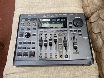 boss br532 portable multitrack studio console recorder mixer it-does-it-all!