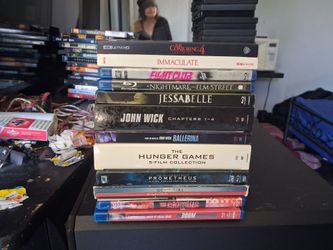 4k movies blu ray movies DVD movies  read description