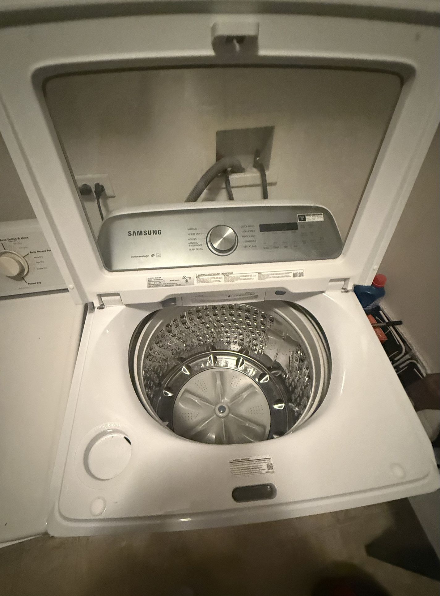 WASHER AND DRYER
