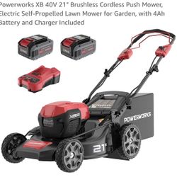Battery Powered Mower