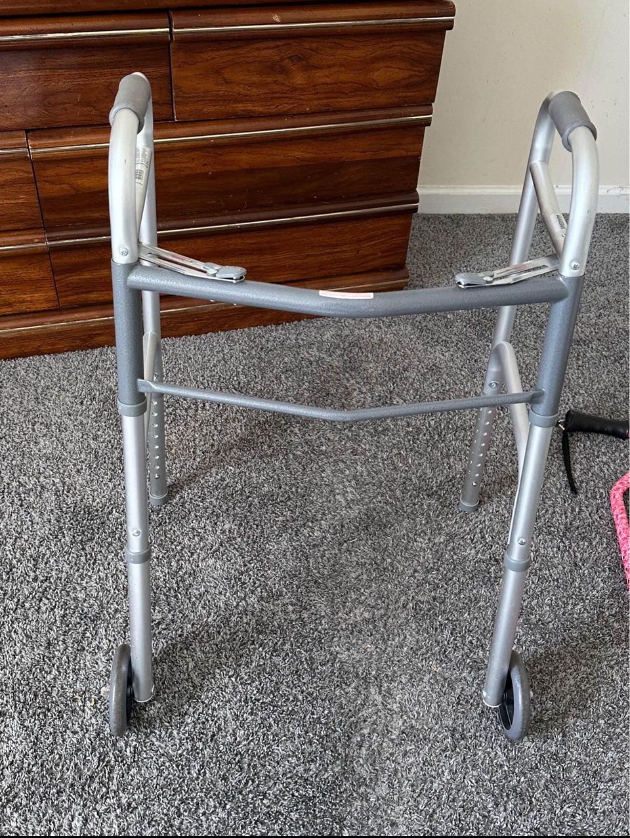 Folding Walker With Wheels 