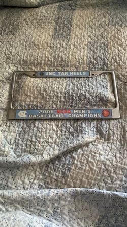 UNC Tarheels License Frame