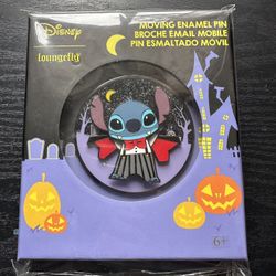 Funko disney Loungefly limited edition Halloween stitch vampire enamel pin