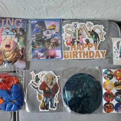 Sing Birthday Decorations 