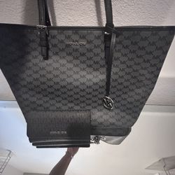 Micheal Kors Purse And Wallet 