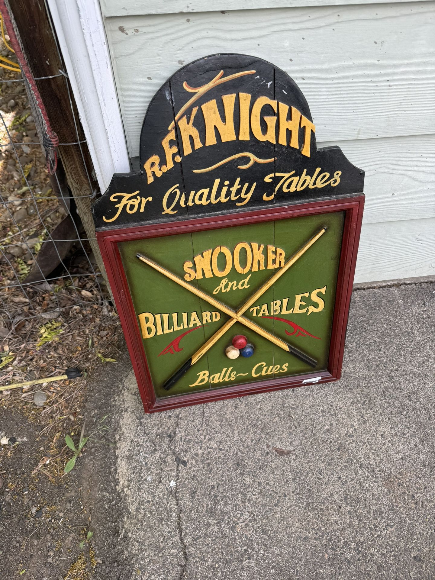 Pool Room Sign