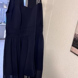 Navy Blue Short Dress Sizes 16W