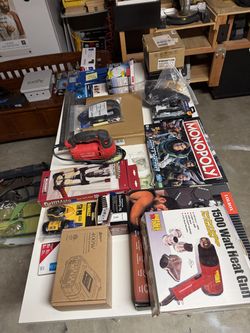 Tools, Games, Electronics,Clothes