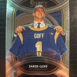 Jared Goff 2020 Panini Select