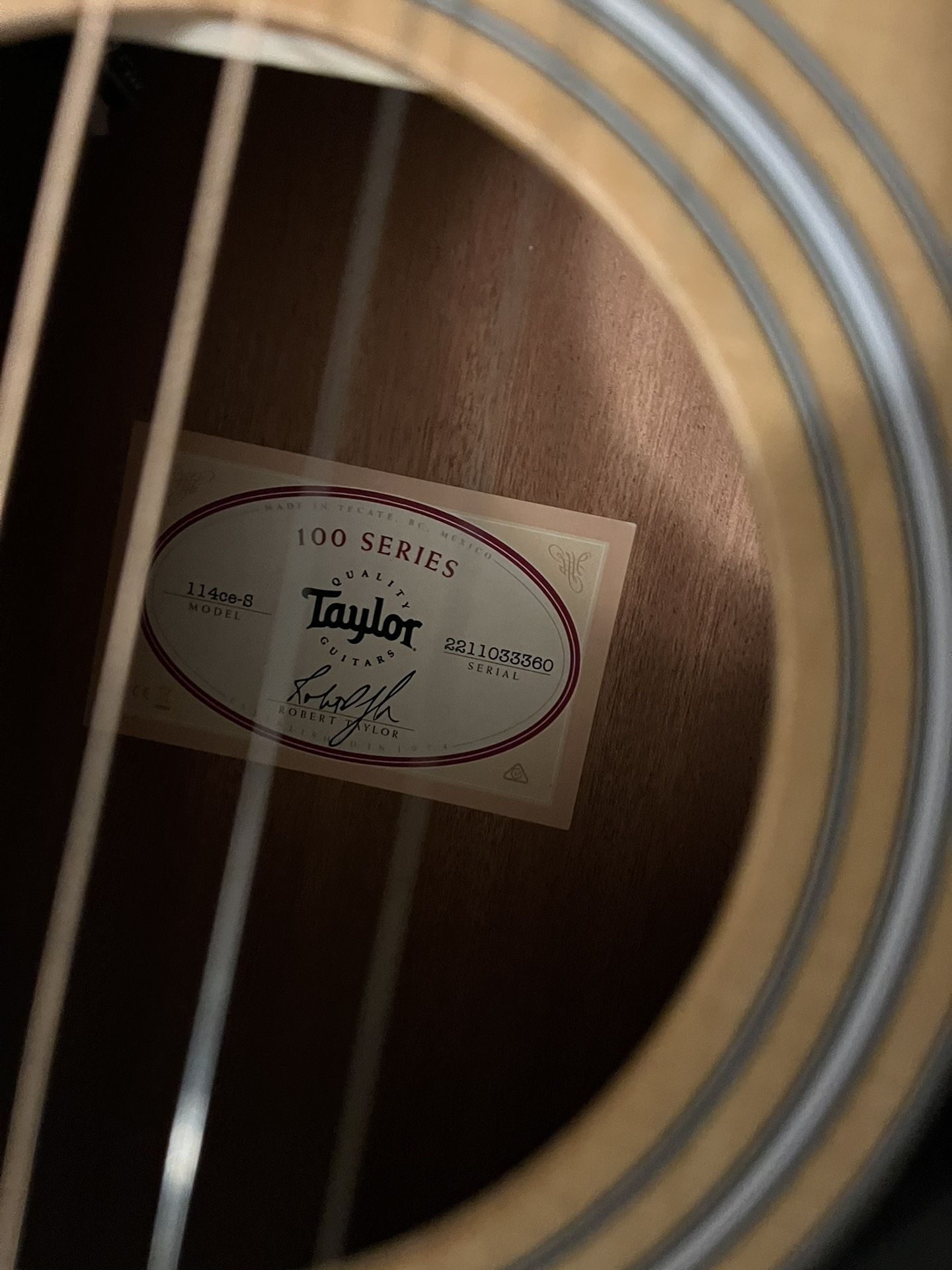 good condition Taylor guitar