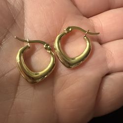 Gold Tone Earrings
