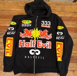 Half evil hoodie