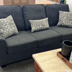 Grey Sofa And Love Seat 