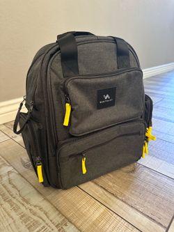 Gray Bagitalist Diaper Backpack
