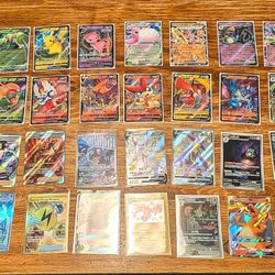 Lot of EX/GX/V/ Full Art Holo Rare Pokemon TCG Cards