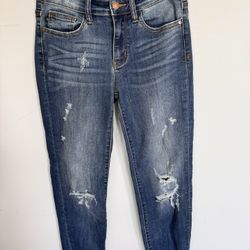 Designer Cropped Jeans Sizes 4-6-never worn