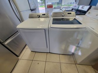 Samsung Washer and Gas Dryer Machine