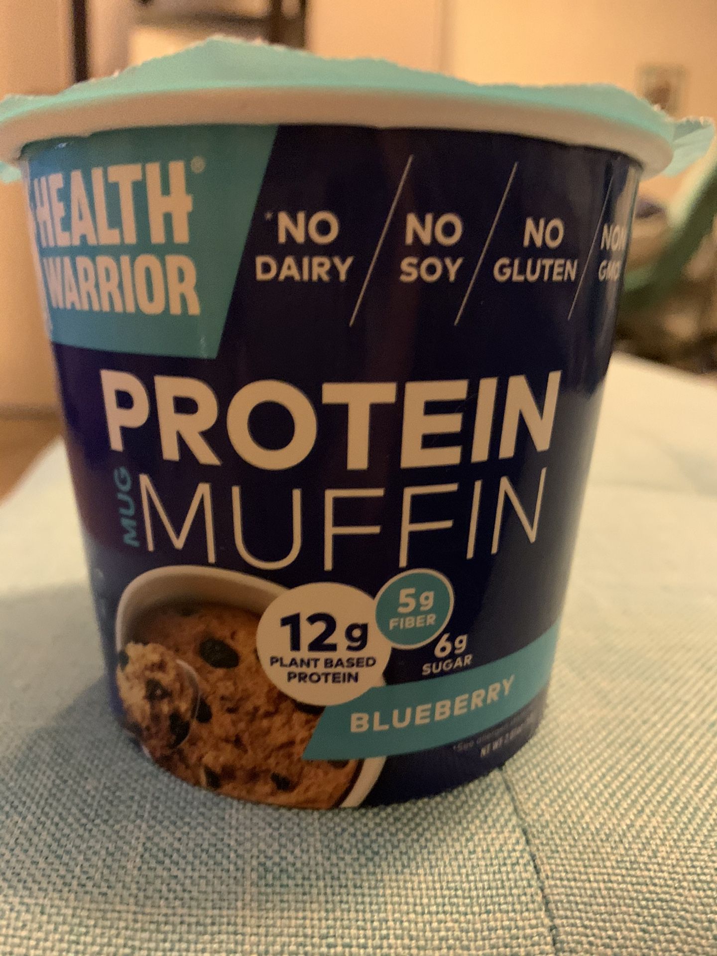 Protein muffin health warrior