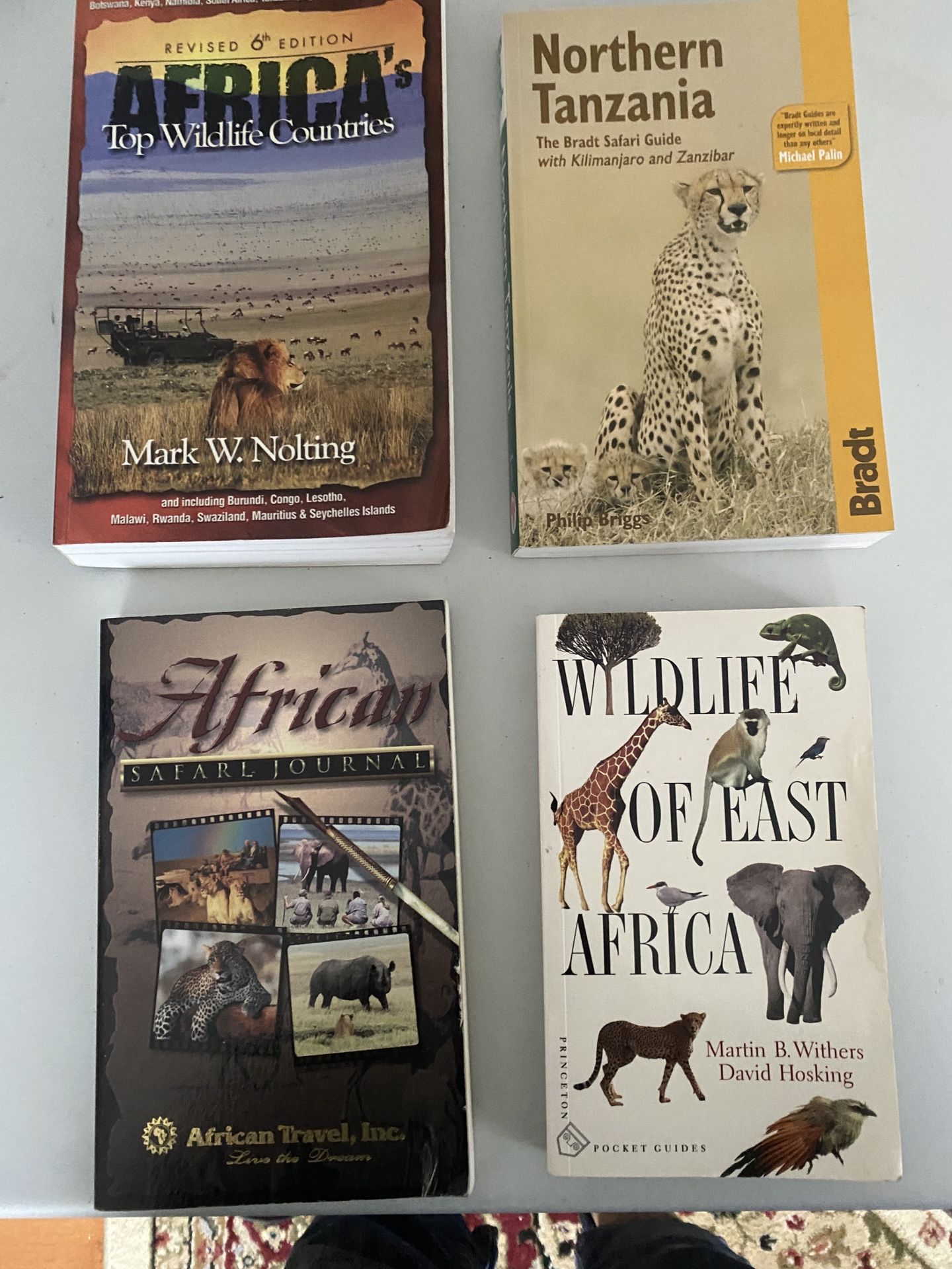 African Safari Paperbacks / Books
