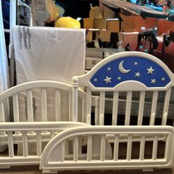 Toddler Bed/Mattress, Playpen, High Chair, Crib Mattress & Horse