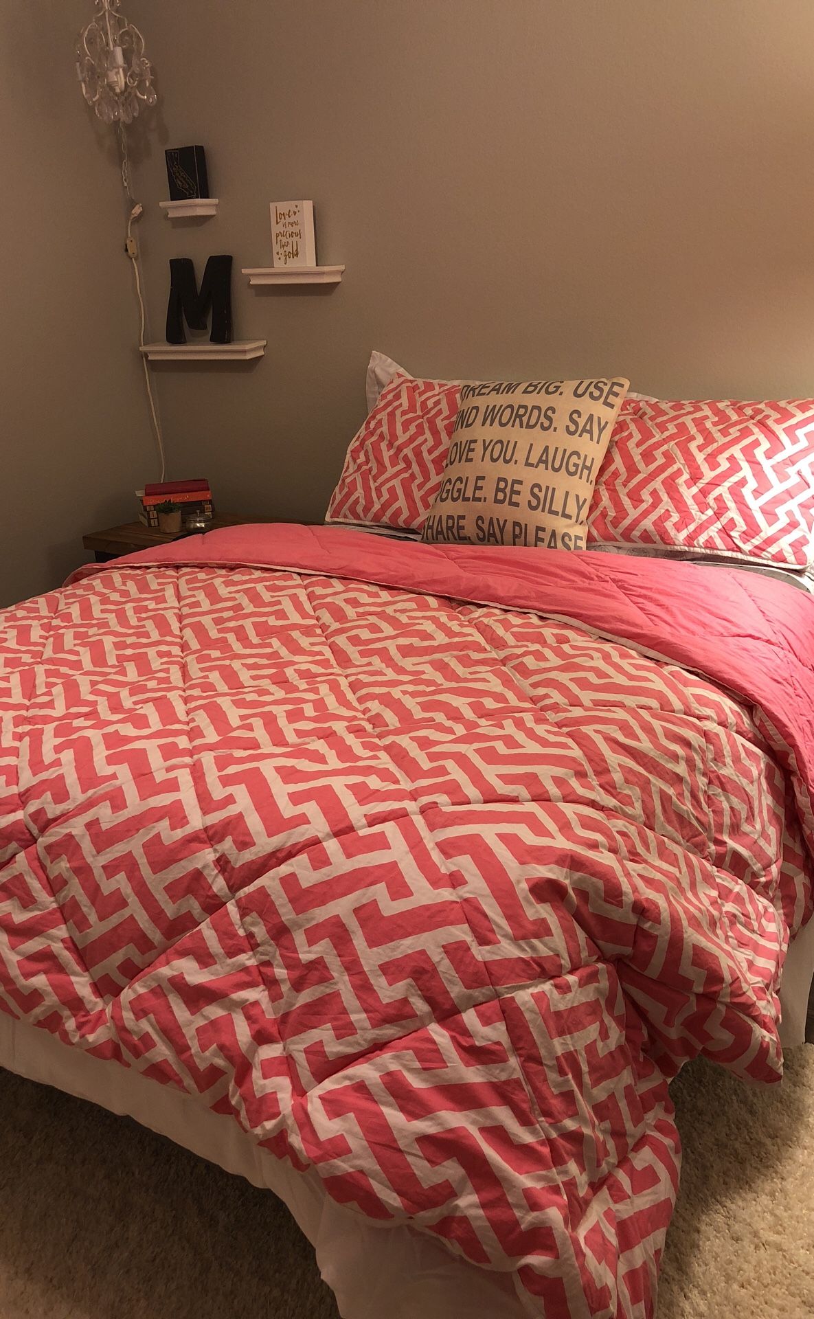 Pottery Barn comforter/shams