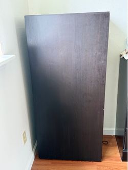 Dark Brown Storage Cabinet / Wardrobe Cabinet – Great Condition