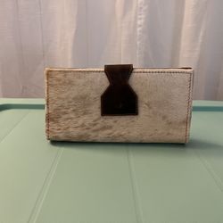 Leather Cowhide Wallet - New.