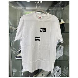 SUPREME CDG SPLIT BOX LOGO FW18 - WHITE (Medium)