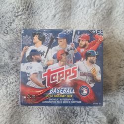 Topps 2018 Baseball Holiday Box 