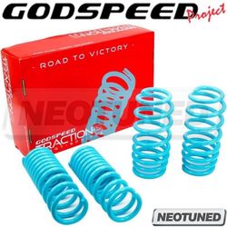 GODSPEED LS-TS-DE-0006 GSP TRACTION-S PERFORMANCE LOWERING SPRINGS KIT SUSPENSION FOR DODGE CHARGER LD V6 RWD 2011-23 / CHRYSLER 300 RWD