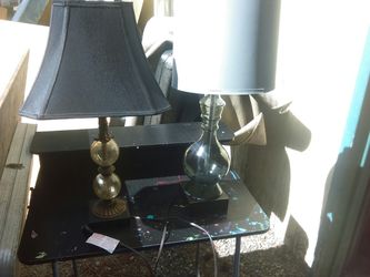 Two nice table lamps