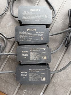 Philips Hue Outdoor Low Voltage 40W Power Supply (x4) – S040VN(contact info removed)