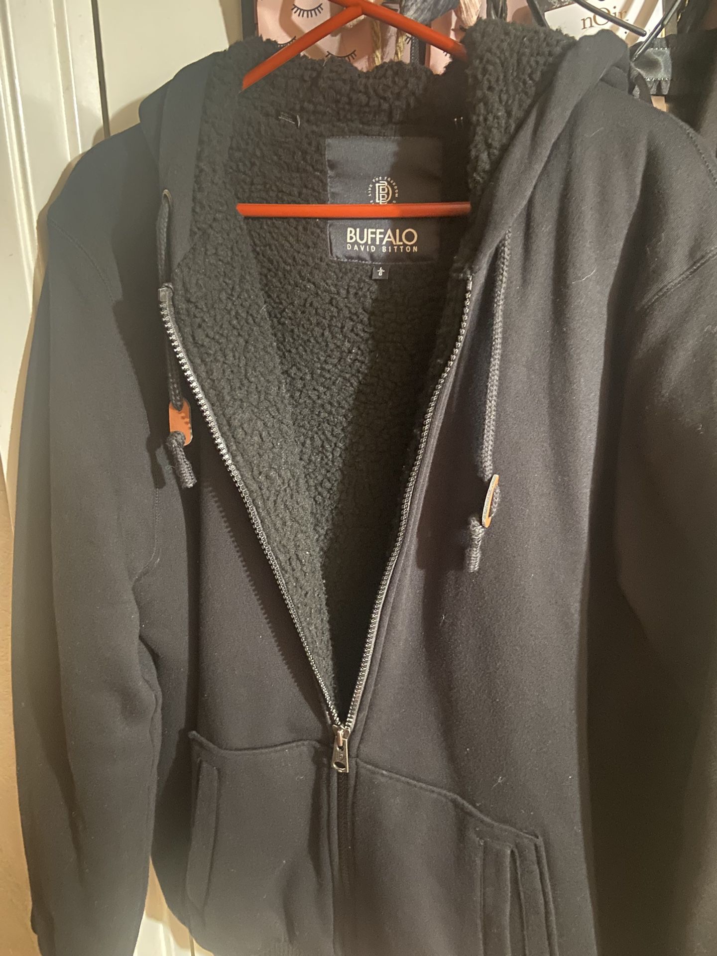 Black Zip Up Hoodie Sweater