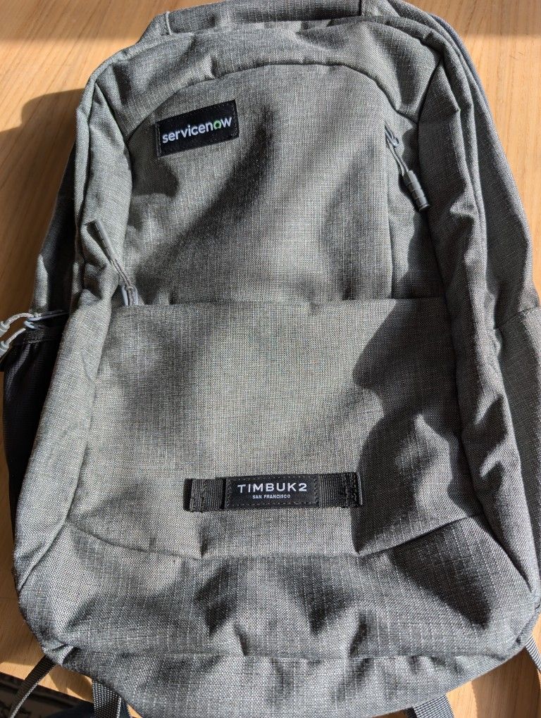 Timbuk2 With ServiceNow Logo Charcoal Backpack