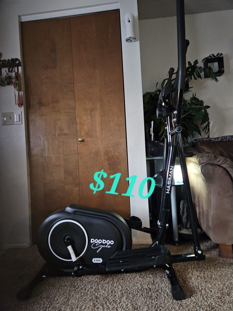 Elliptical Exercise Machine 350LB Weight Capacity