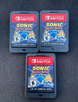 Nintendo Switch Sonic racing cross world NO CASE