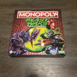 Monopoly  Beast Wars  Sealed
