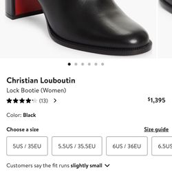 Christian louboutin Boots 37