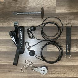 ANGLES 90 CABLE PULLEY SYSTEM
