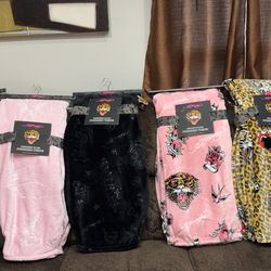 Ed hardy oversized throw