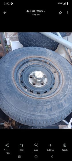 Solo uno  rin 15 Con llanta Para gmc  Chevy  Truck De 5 Ollos